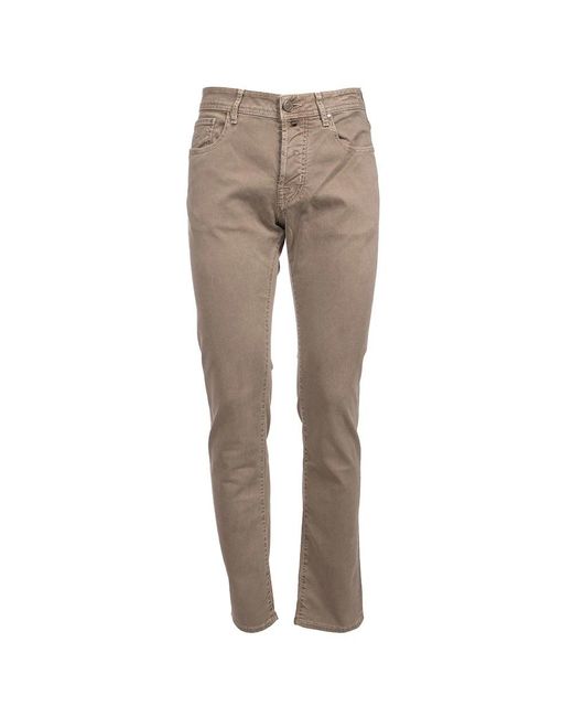 Jacob Cohen Gray Slim Fit Jeans for men
