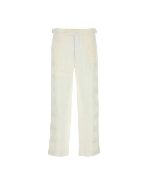 Bode Salt Pant in het White voor heren