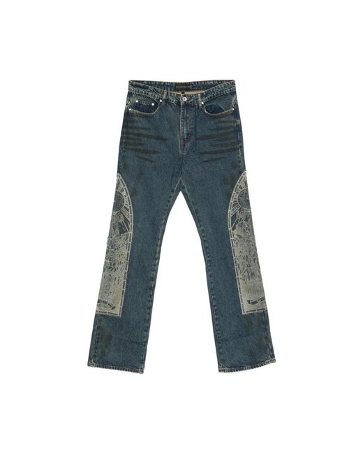 Who Decides War Blue Straight Jeans for men