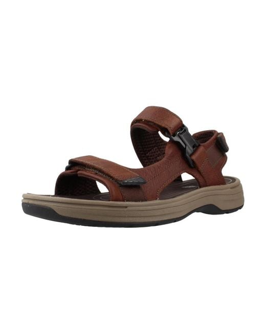 Flat Sandals Clarks pour homme en coloris Brown