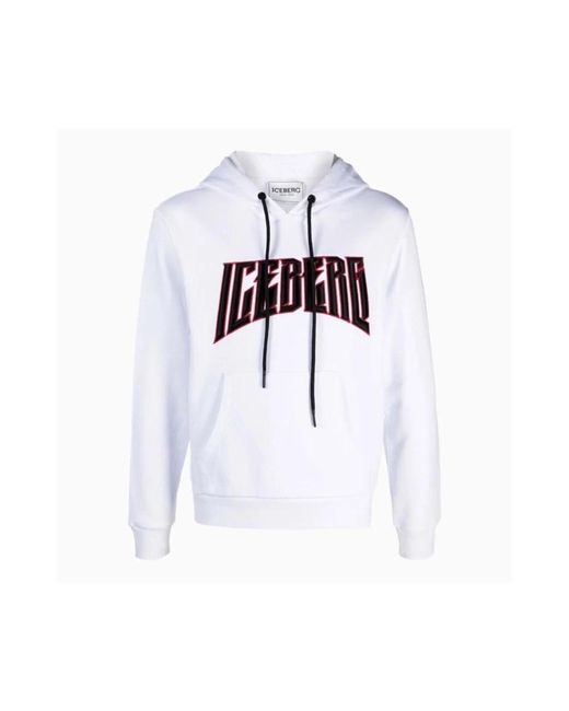 Iceberg Stylische Hoodies Für Männer in White für Herren