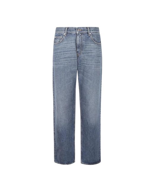 BERNER KUHL Blue Straight Jeans for men