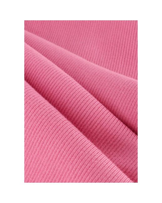 Ydence Kleedjes ,Roze ,Roze Gebreide Jurk Ariel in het Red