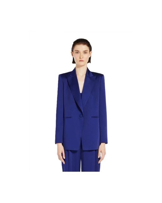 Max Mara Blue Blazers