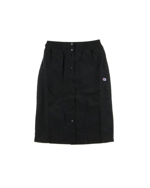 Champion Black Short Skirts