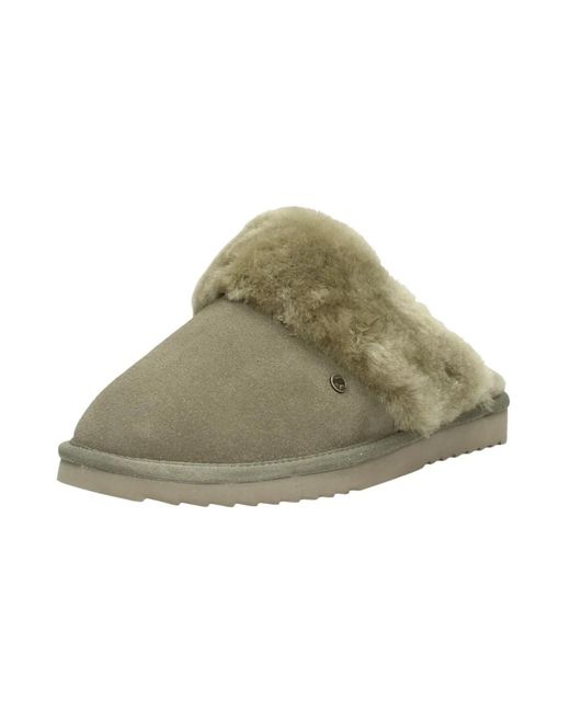 Warmbat Flurry Open Slippers in Green für Herren