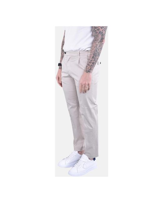 Eleventy Gray Chinos for men