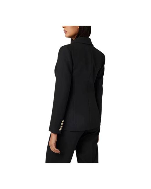Guess Black Celia blazer in twill stretch