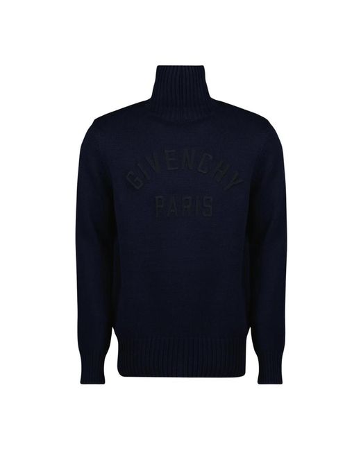 Givenchy Blue Turtlenecks for men