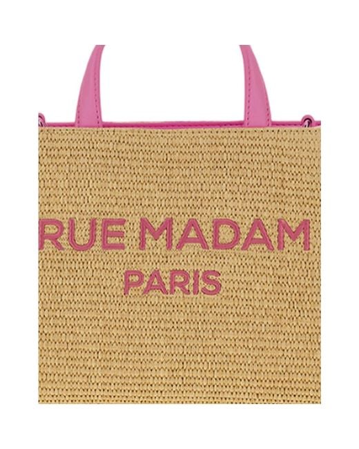 Rue Madam Pink Chice Sommer Mini Tote Handtasche