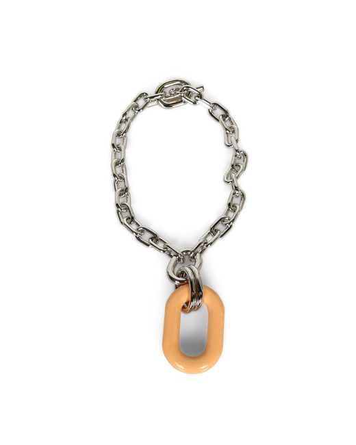 Necklaces Rabanne de color Metallic