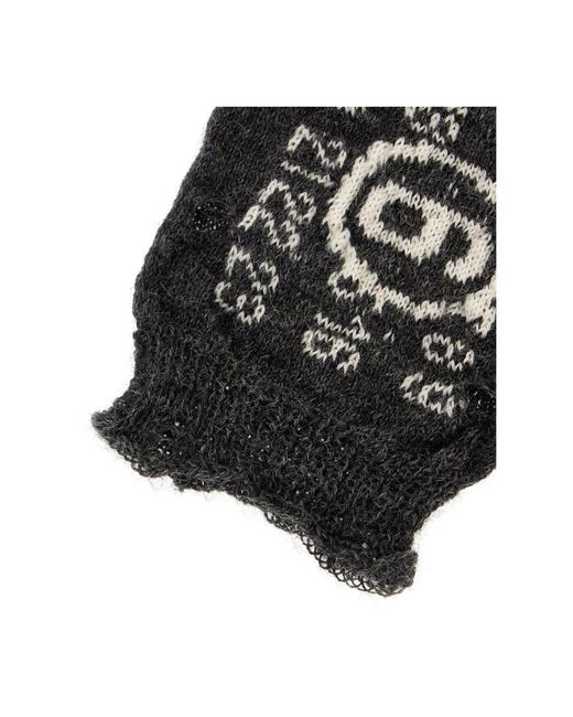 MM6 by Maison Margiela Black Gloves