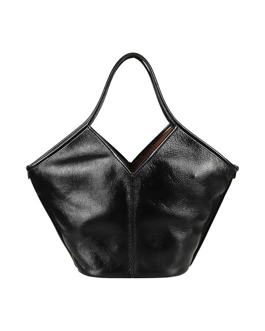Hereu Versleten Denim Jack in het Black