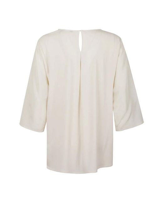 Long Sleeve Tops Weekend by Maxmara de color White