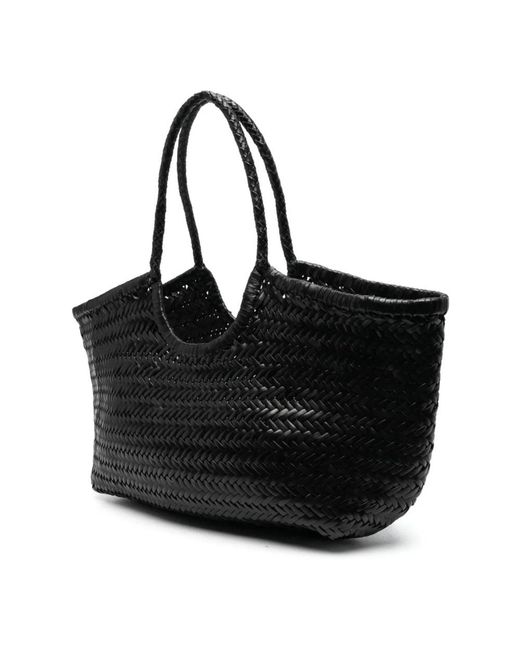 Tote Bags Dragon Diffusion de color Black