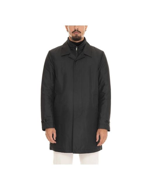 Parkas di Fay in Black da Uomo