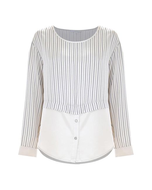 Kocca Overhemden ,Stijlvolle Blouses in het Natural