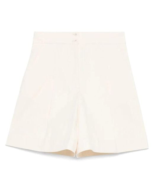A.P.C. Korte Broeken ,Wit ,Denim Casual Denim Shorts Voor Mannen in het White