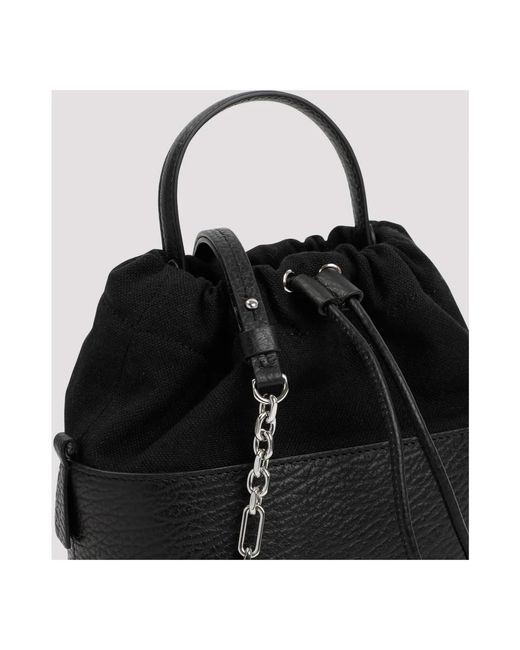 Maison Margiela Black 5ac mini tasche in schwarz,5ac mini tasche in biche,5ac mini tasche anisette stil,5ac mini tasche in weiß