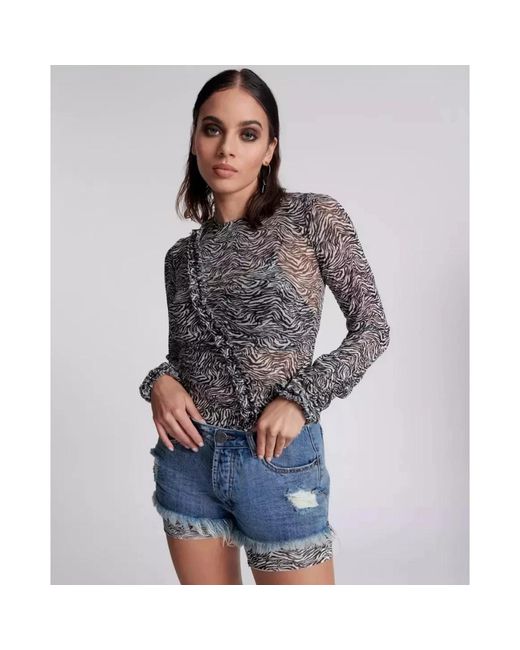 One Teaspoon Gray Blouses