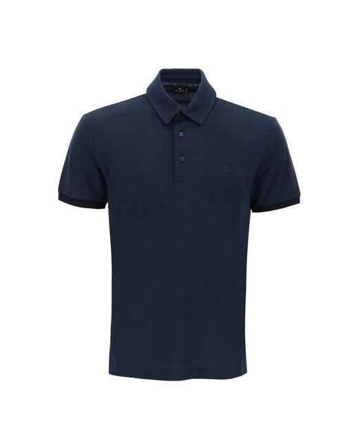 Polo Shirts Etro de hombre de color Blue