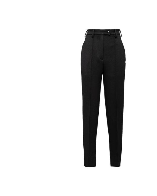 Prada Black Tapered Trousers