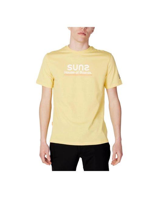 T-Shirts Suns de hombre de color Yellow