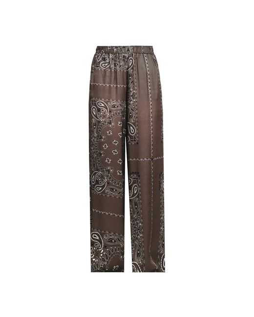 8pm Brown Wide Trousers