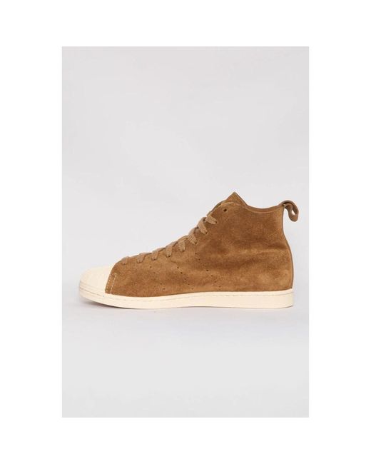 Adidas Suede Hi-Top Sneakers in Brown für Herren