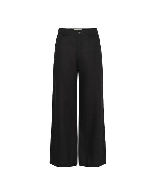Part Two Wide Trousers in het Black