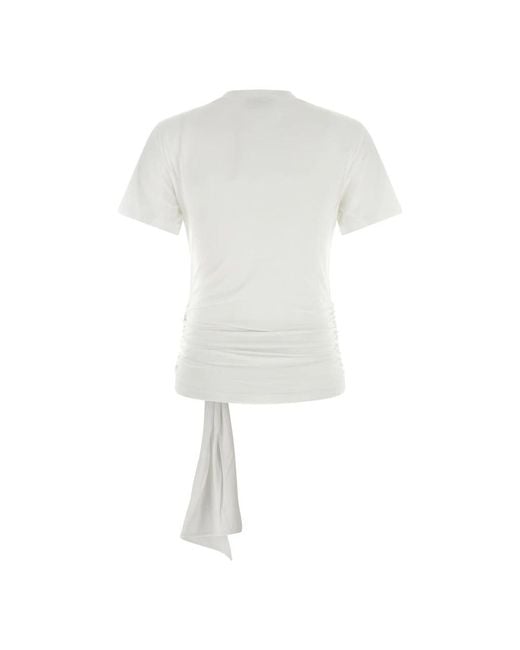 7 For All Mankind White T-Shirts