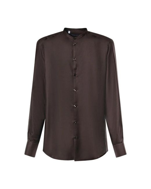 Dolce & Gabbana Brown Formal Shirts for men