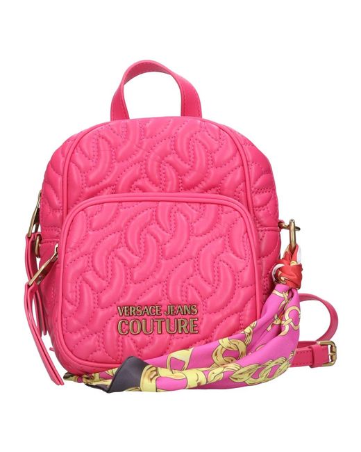 Versace Jeans Couture Pink Backpacks