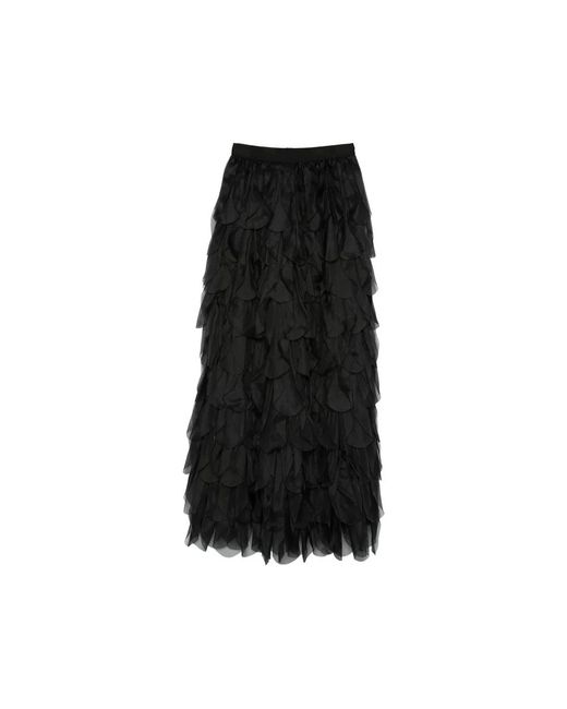 Max Mara Maxi Rok in het Black