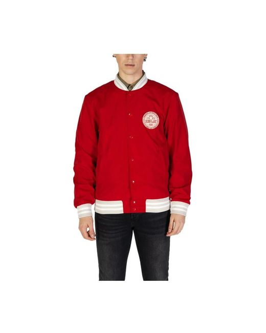 Replay Red Bomber Jackets for men