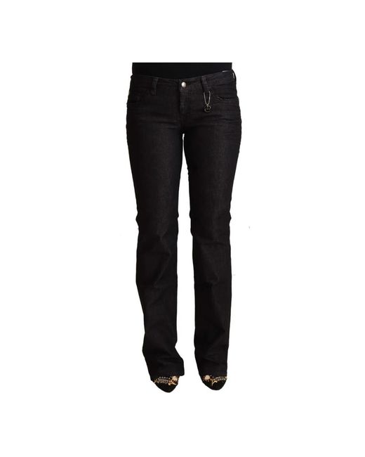 CoSTUME NATIONAL Black Schwarze low waist skinny denim jeans