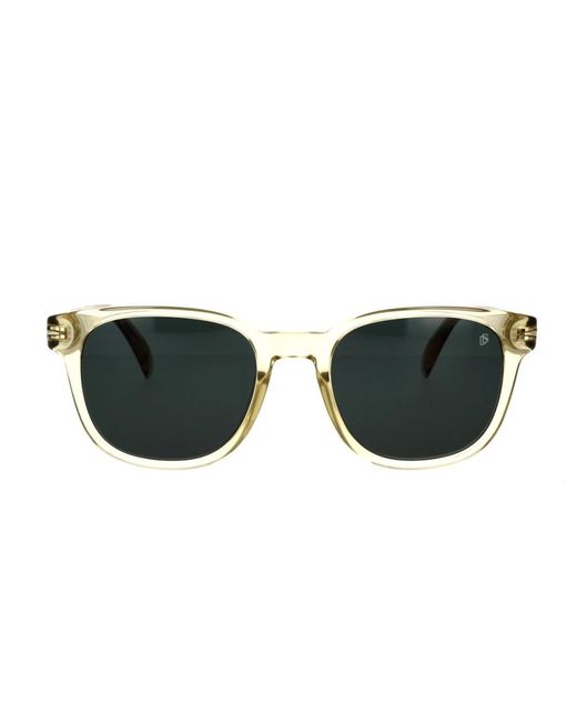 David Beckham Green Sunglasses