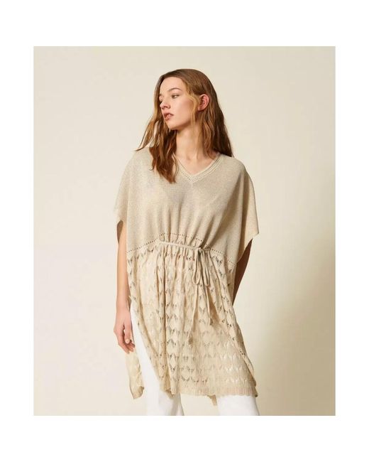 Capes Twinset de color Natural