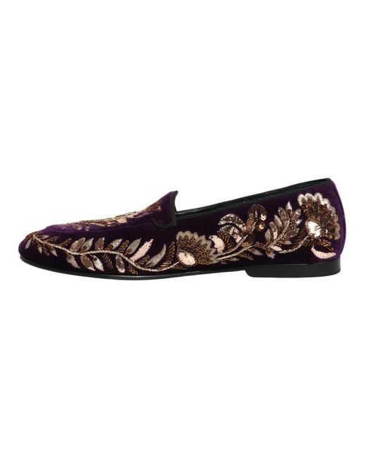 Dolce & Gabbana Black Loafers for men