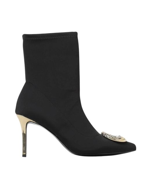 Just Cavalli Black Heeled Boots