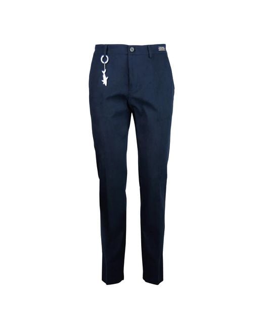 Paul & Shark Blue Chinos for men