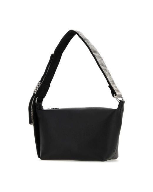Kara Black Shoulder Bags