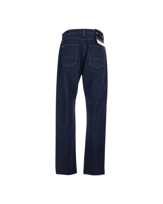 Stone Island Blue Straight Fit Jeans for men