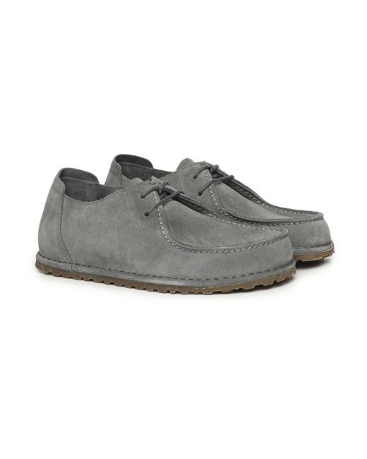 Birkenstock Gray Laced Shoes for men