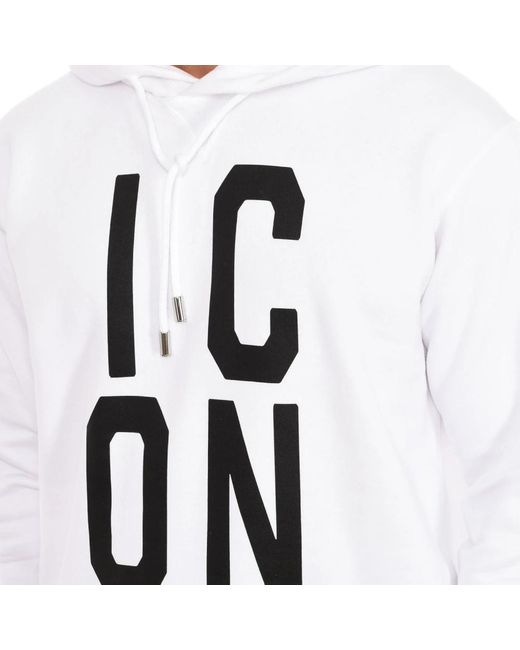 DSquared² Hoodie S79gu0108-s25516 Man in het White voor heren