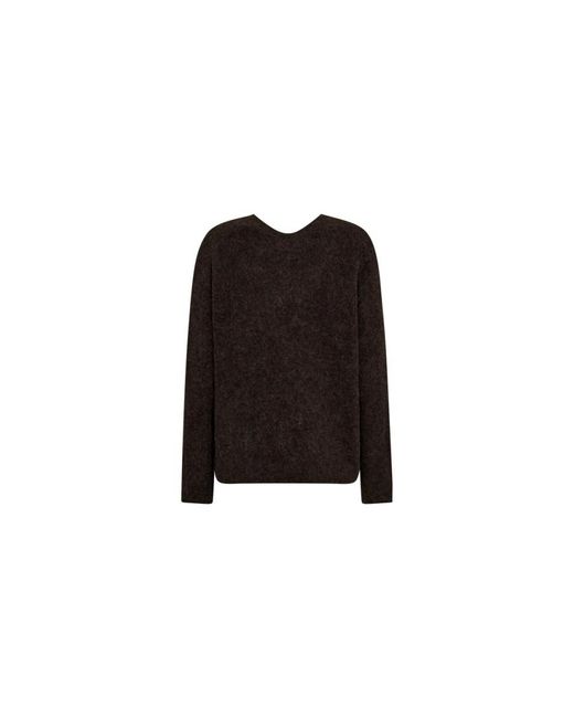 Mos Mosh Black V-Neck Knitwear