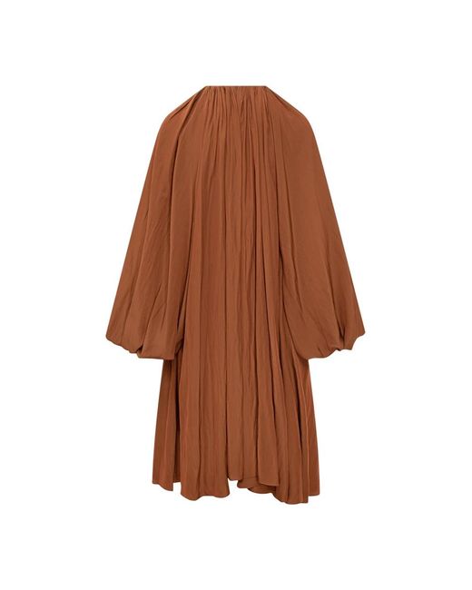 Lanvin Brown Short Dresses