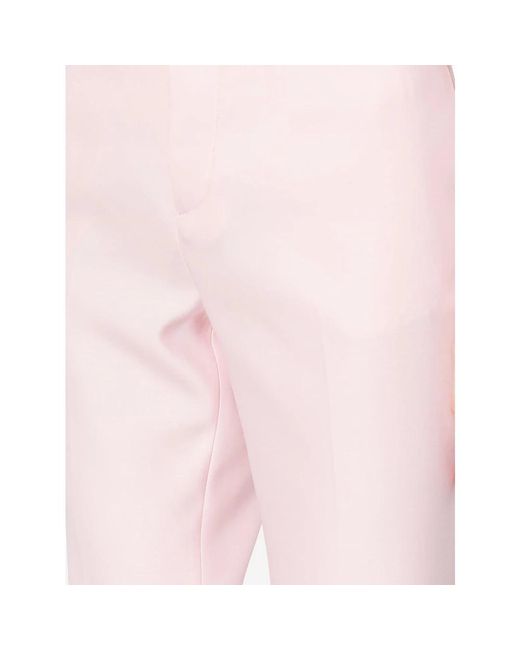 Trousers > cropped trousers Fabiana Filippi en coloris Pink