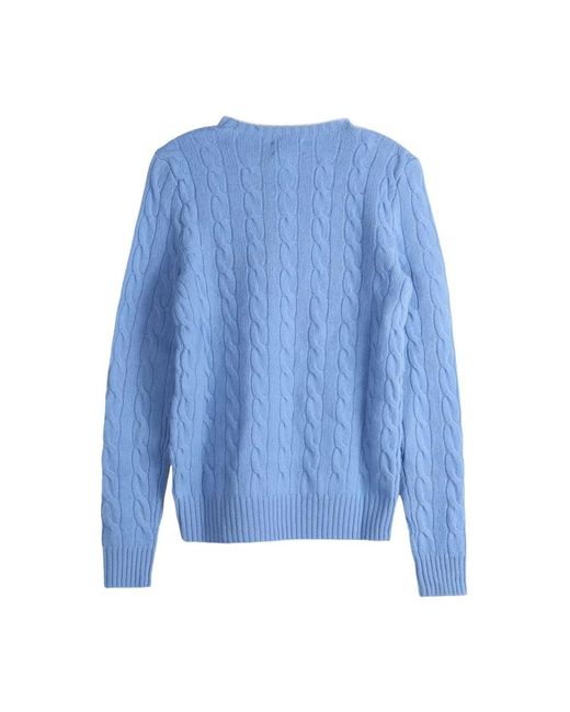 Polo Ralph Lauren Blue Round-Neck Knitwear