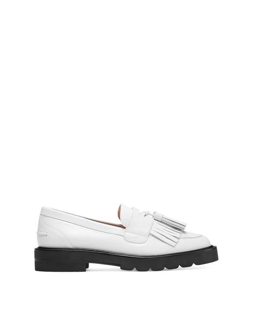 Stuart Weitzman White Mila Lift
